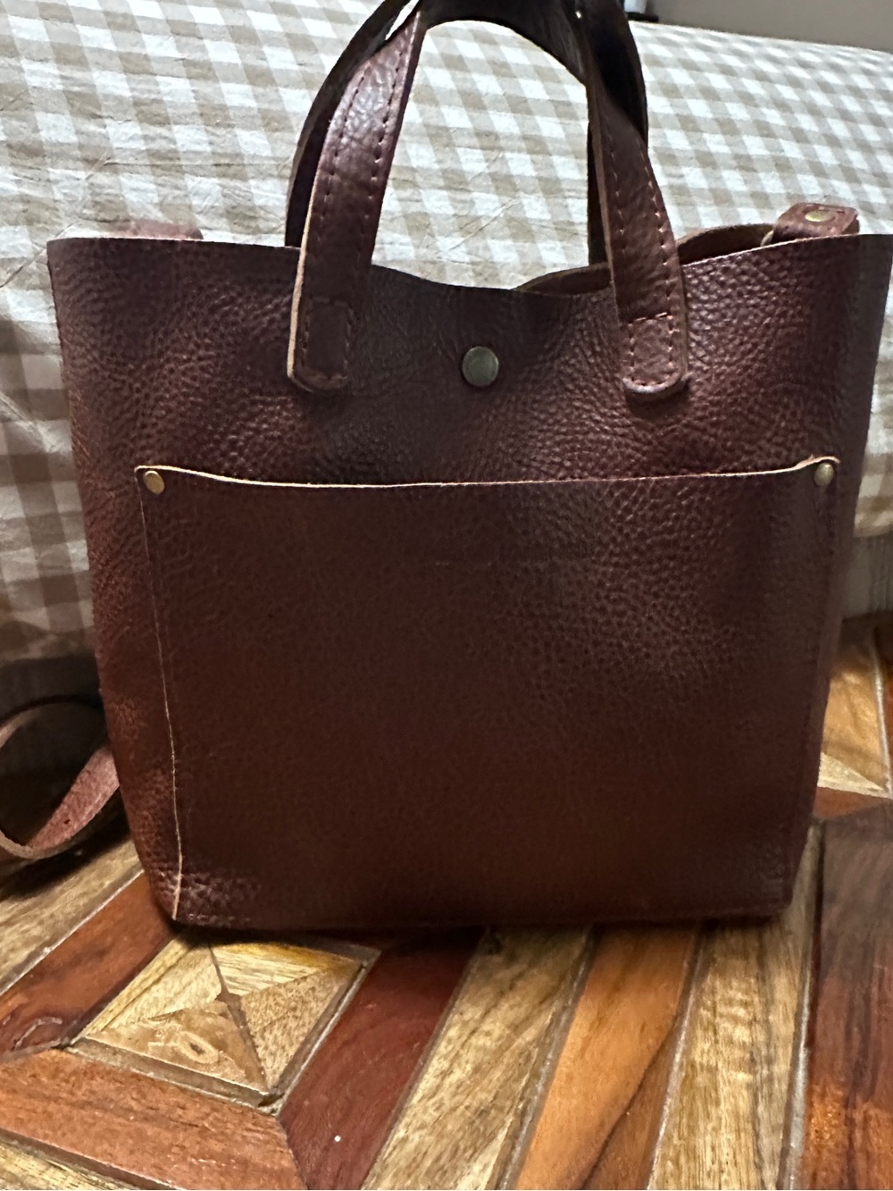 Portland Leather mini crossbody